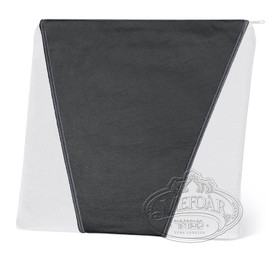 Supreme Finery, Modern Style Tallis / Tefillin Bag, White/Black, LL Supreme Finery, Modern Style Tallis / Tefillin Bag, White/Black, LL