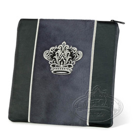 Highest Nobility, Elegant Style Tallis / Tefillin Bag, Black/Livid Fur, LF Highest Nobility, Elegant Style Tallis / Tefillin Bag, Black/Livid Fur, LF