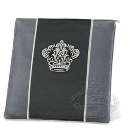 Highest Nobility, Elegant Style Tallis / Tefillin Bag, Livid/Black, LL Highest Nobility, Elegant Style Tallis / Tefillin Bag, Livid/Black, LL