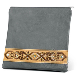 Imperial Dignity, Classic Style Tallis / Tefillin Bag, Livid/Camel, LL Imperial Dignity, Classic Style Tallis / Tefillin Bag, Livid/Camel, LL