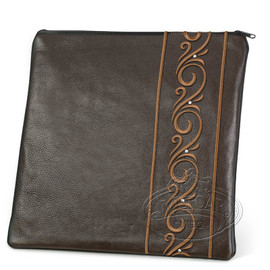 Stately Honor, Classic Style Tallis / Tefillin Bag, Brown, LR