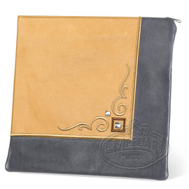Aristocratic Motifs, Modern Style Tallis / Tefillin Bag, Livid/Camel, LL Aristocratic Motifs, Modern Style Tallis / Tefillin Bag, Livid/Camel, LL