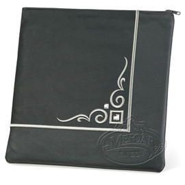 Aristocratic Motifs, Modern Style Tallis / Tefillin Bag, Black, LR Aristocratic Motifs, Modern Style Tallis / Tefillin Bag, Black, LR