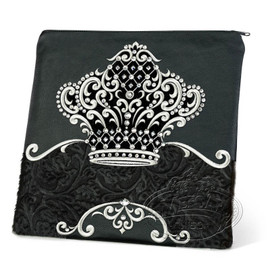 Sophisticated Beauty, Decorative Style Tallis / Tefillin Bag, Black/Black Premium, LP