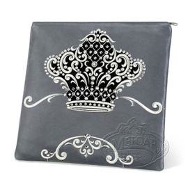 Sophisticated Beauty, Decorative Style Tallis / Tefillin Bag, Livid /Black, LR