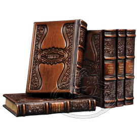 Antique Leather Machzor - מחזור שבח Antique Leather Machzor - מחזור שבח