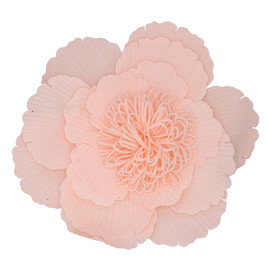 Noy Sukkah, Peach Wall Décor Flower