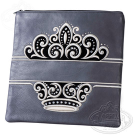 Supreme Majesty, Elegant Style Tallis / Tefillin Bag,  Livid  Leather 