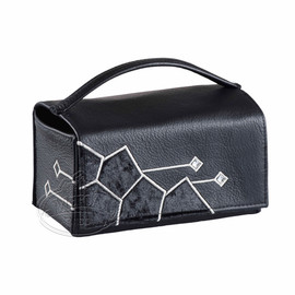 Black Leather Esrog Holder #422