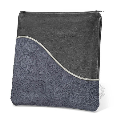 Exceptional Artistry, Modern Style Tallis / Tefillin Bag, Black/Livid Premium, LP