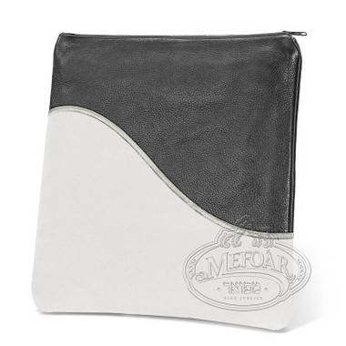 Exceptional Artistry, Modern Style Tallis / Tefillin Bag, Black/White, LL