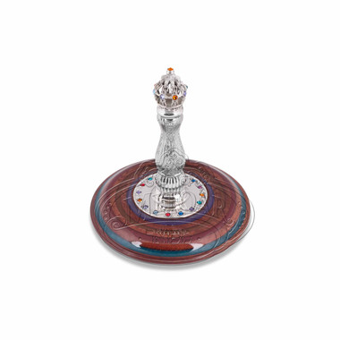 Silver and Wood Atzei Chaim: AE-61