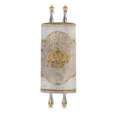Velvet Torah Mantle -802-Gold