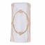 Velvet Torah Mantle - Style 1316-White