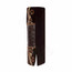 Velvet and Leather Torah Mantle -style 362- Brown