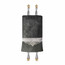 Leather & Fur Torah Mantle - Style 323-Grey