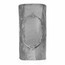 Velvet Torah Mantle - Style 1316 -Silver