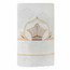 Fur an Leather Torah Mantle - Style 435 -White and Gold