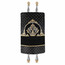 Velvet Torah Mantle - Style 434 -Black