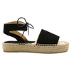 Andre Assous Sabina Women Espadrilles Sandals , Black (11553528-P)