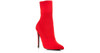 Aqua Cento women high heel ankle boots, Red (Aquacento-P)