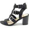 Bar III Kara Women Block Heeled Sandal , Black (11332845-P)