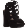 Bar III Nelly Women Platform Heels , Black (15704678-P)