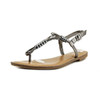 Bar III Vortex Women Flat Sandals , Silver (15745871-P)