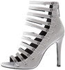 Kendall + Kylie Giaa2 Women Open Toe Heels , Silver (13879104-P)