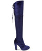 Material Girl Priyanka Women Over The Knee Boots , Blue (15179226-P)
