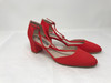 Sjp By Sarah Jessica Parker Pet Grosgrain Women Mary Jane Pumps , Red (11790499-P)