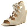 Steve Madden Whistler Women Wedge Sandal , Taupe (04-GR4X-1IEB-P)