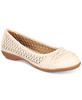 White Mountain Sarlow Women Ballet Flats , Ivory (15347105-P)