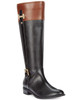 Karen Scott Delieeblc Women Riding Boots, Black 6 M(18263963)