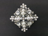 Charter Club Women Crystal & Imitation Pearl Brooch Pin
