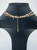 Capwell+Co/Kenilworth Creations Inc Women Multi Color 3 Chain Boho Necklace