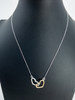 Giani Bernini Women Double Heart Pendant Necklace