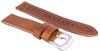 Brown Ratio Brand Leather Strap 20mm