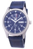 Seiko 5 Sports SNZG11K1-LS13 Automatic Dark Blue Leather Strap Men's Watch