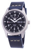 Seiko 5 Sports SNZG15J1-LS15 Automatic Japan Made Dark Blue Leather Strap Men's Watch