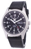 Seiko 5 Sports Automatic Ratio Black Leather SNZG15K1-LS8 Men's Watch