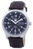Seiko 5 Sports Automatic Japan Made Ratio Dark Brown Leather SNZG15J1-LS11 Men's Watch