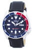 Seiko Automatic Diver's Black Leather SKX009J1-var-LS10 200M Men's Watch