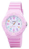 Casio Pink Resin Strap LRW-200H-4B2VDF LRW200H-4B2VDF Women's Watch