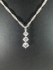 Charter Club Women Three Crystal Pendant Necklace