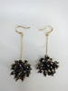 International Concepts Women Black Stone Drop Earrings (13362862-P)