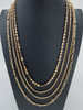 INC Women Gold Tone Multi Strand Necklace (10777112-P)