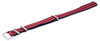 Ratio Brand NATOS15 Red Nylon Strap 18mm