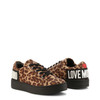 Love Moschino Women Cotton Sneakers, Brown (122633)