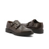 Duca di Morrone Men Leather Flat shoes, Brown (121134)